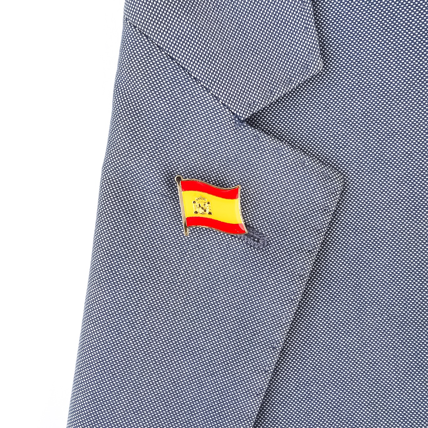 Zlatá brož Vlajka Španělsko 