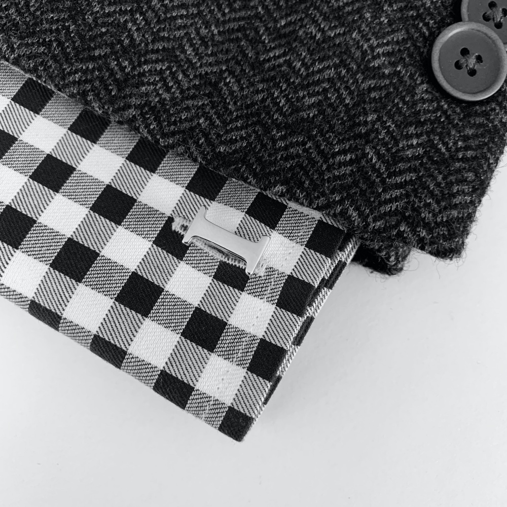 Manžetový knoflíček Iniciál I - malý 