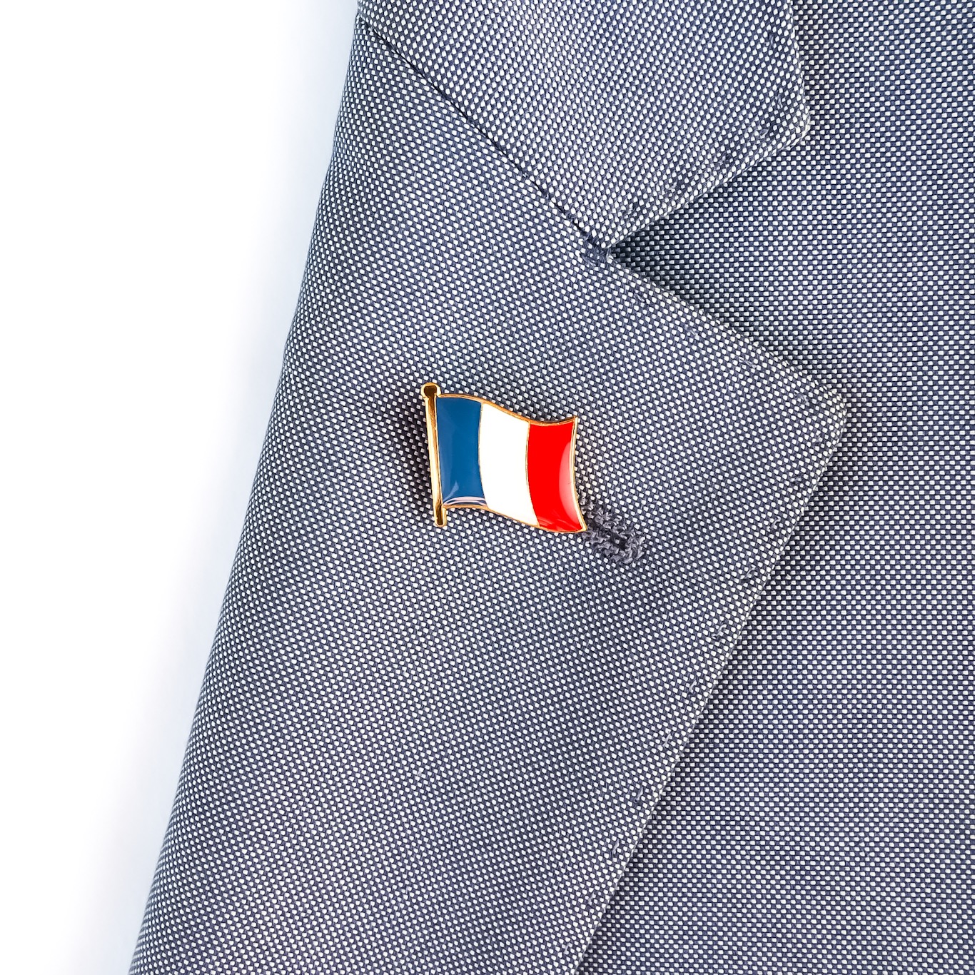 Zlatá brož Vlajka Francie 