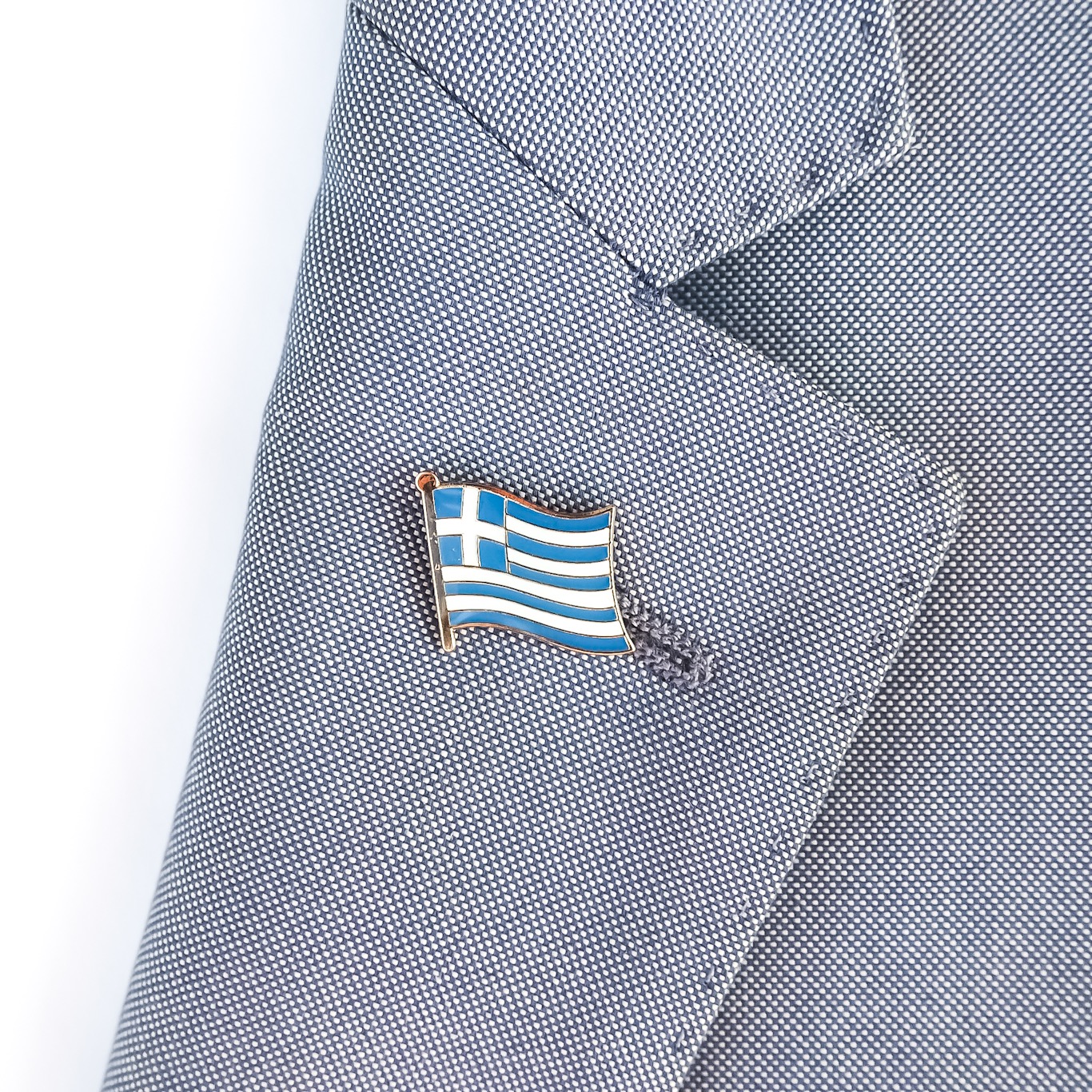 Zlatá brož Vlajka Řecko 