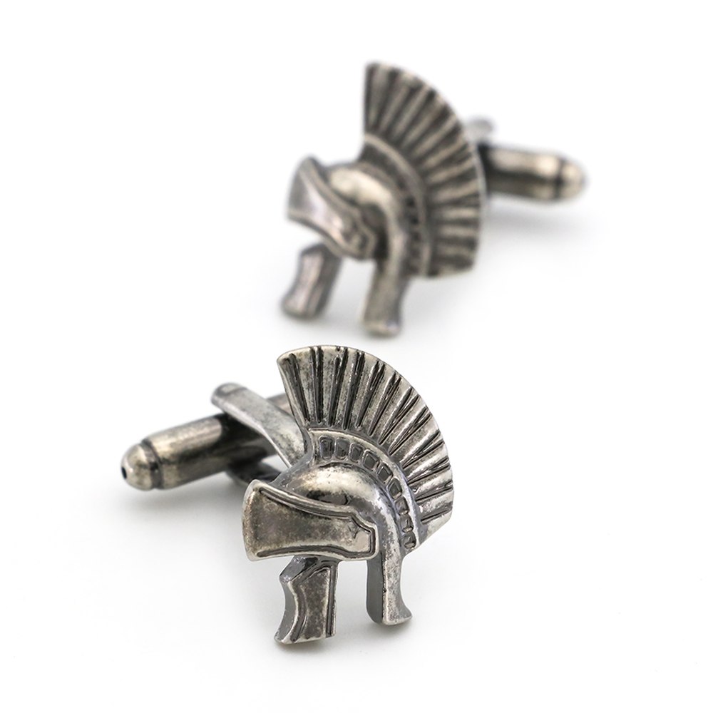 Manžetové knoflíčky Helma Sparťanského bojovníka