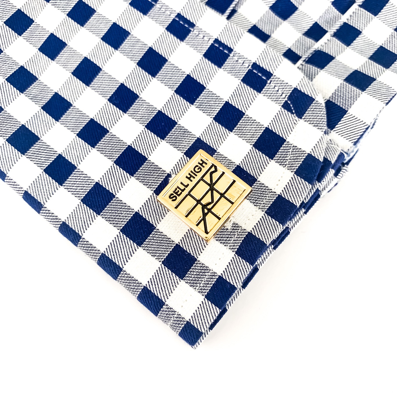 Zlate manžetové knoflíčky Sell High 