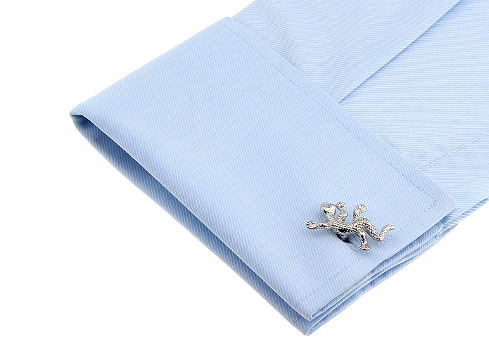 Manžetové knoflíčky Ještěrka