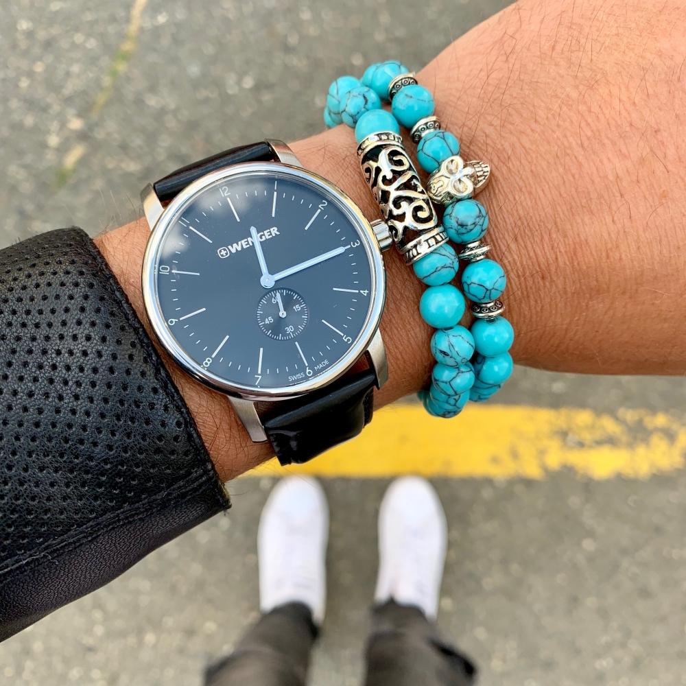 Tyrkysový set náramek Lebka 