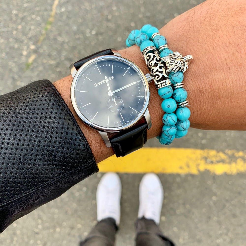 Tyrkysový set náramek Vlk