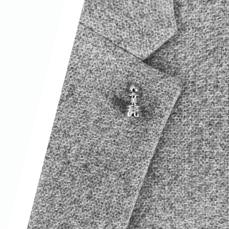 Brož Šachová figurka - pěšec 