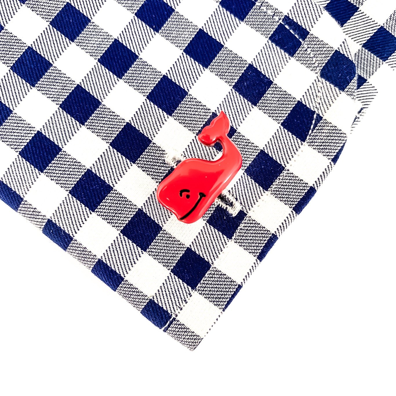 Manžetové knoflíčky růžová Velryba 