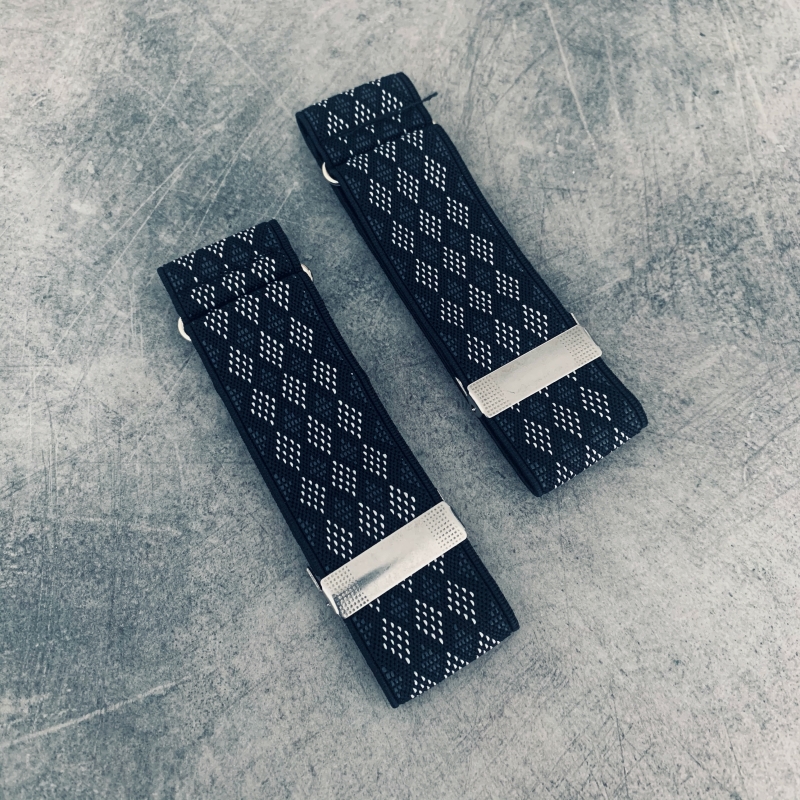 Černý držák rukávu košile Check 