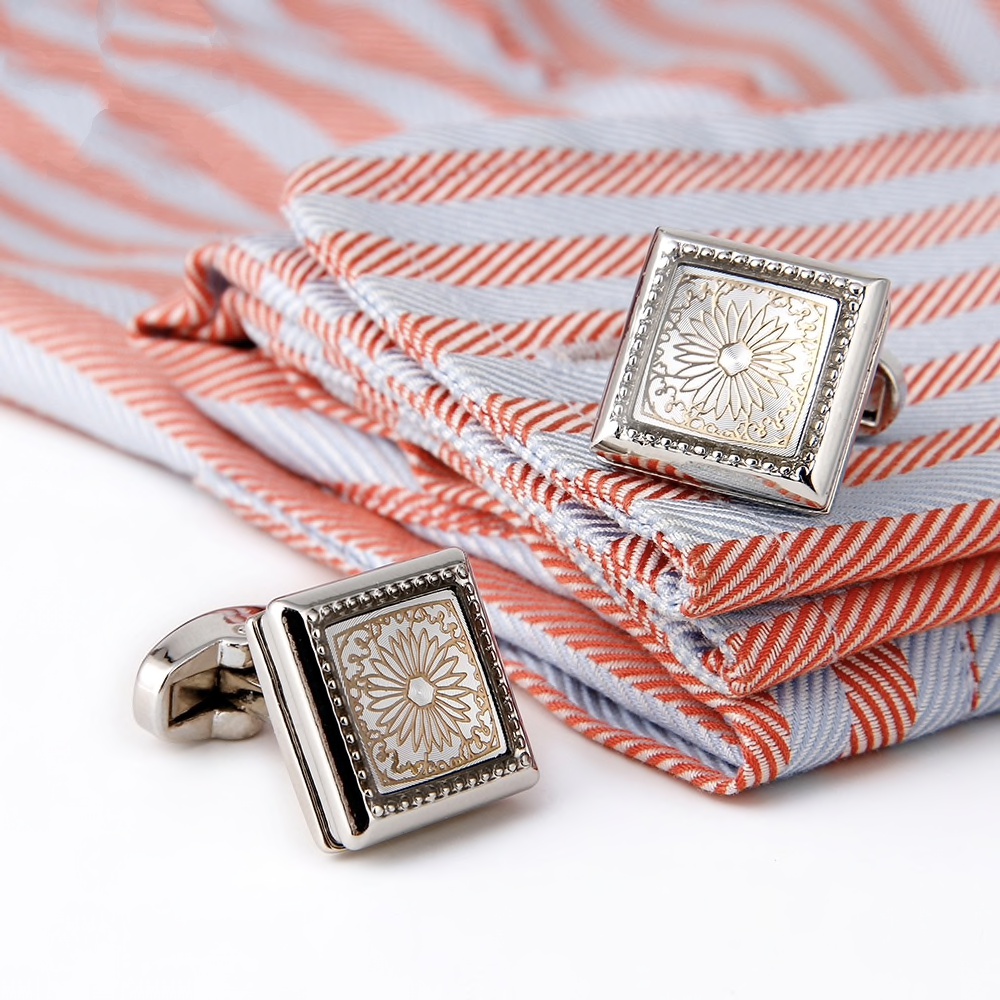 Manžetové knoflíčky Zlatá vitráž