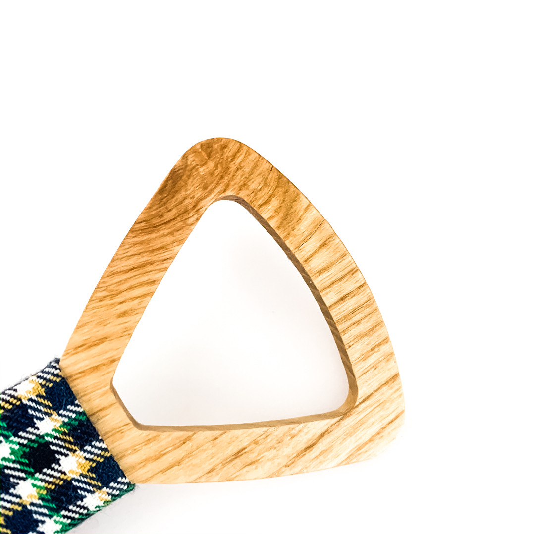 Dřevěný pánský motýlek Vrtule Color - II. jakost 