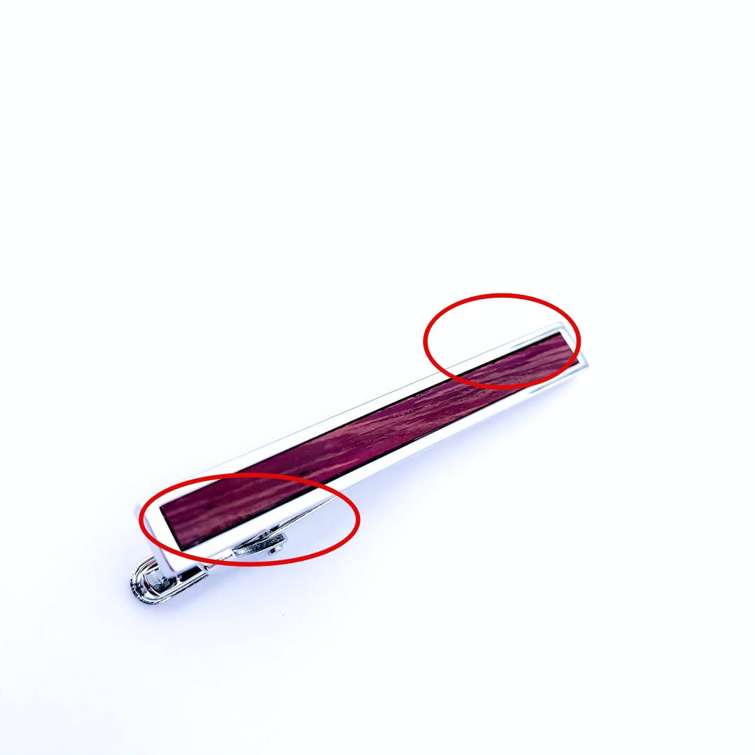 Spona na kravatu Wood - II. jakost 