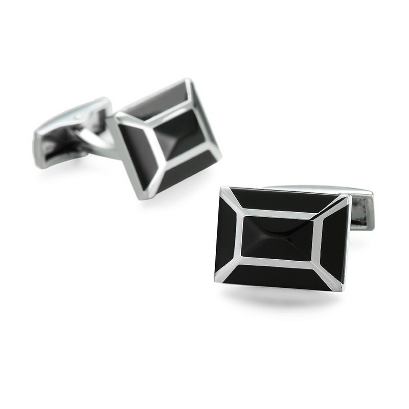 Manžetové knoflíčky Black tile 