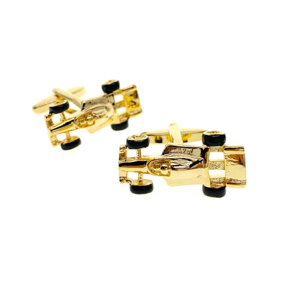 Manžetové knoflíčky zlatá Formule F1 