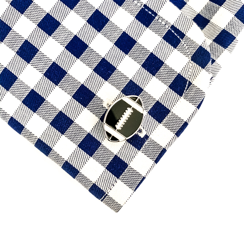 Manžetové knoflíčky Míč na americký fotbal