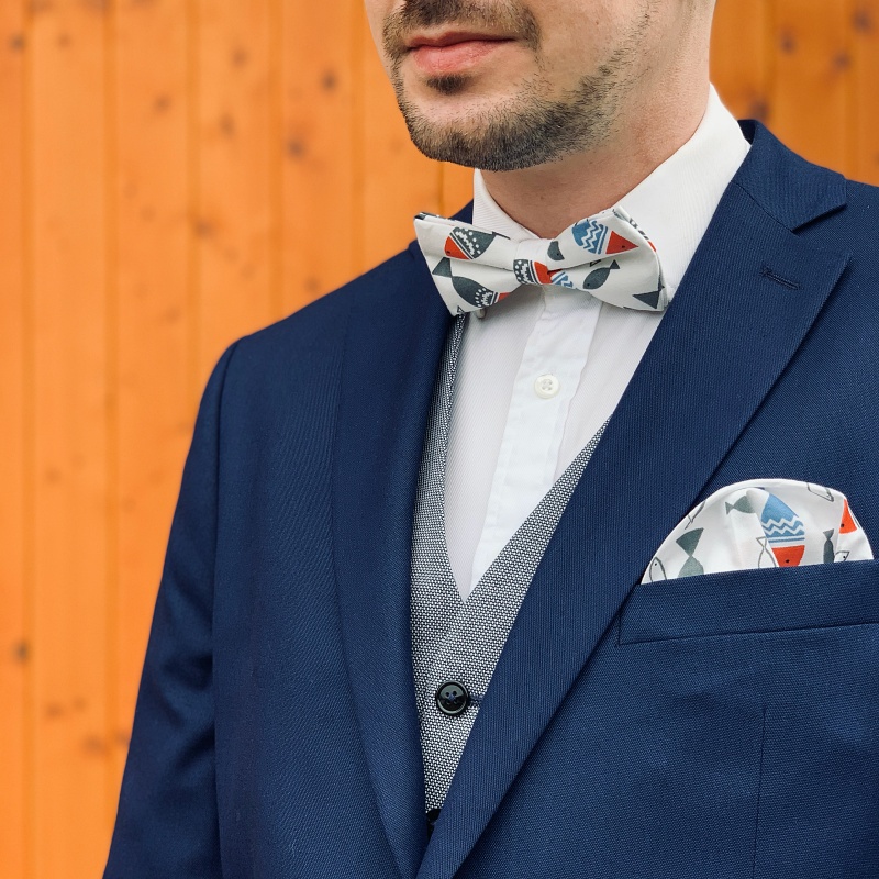 Bílý motýlek Ryby