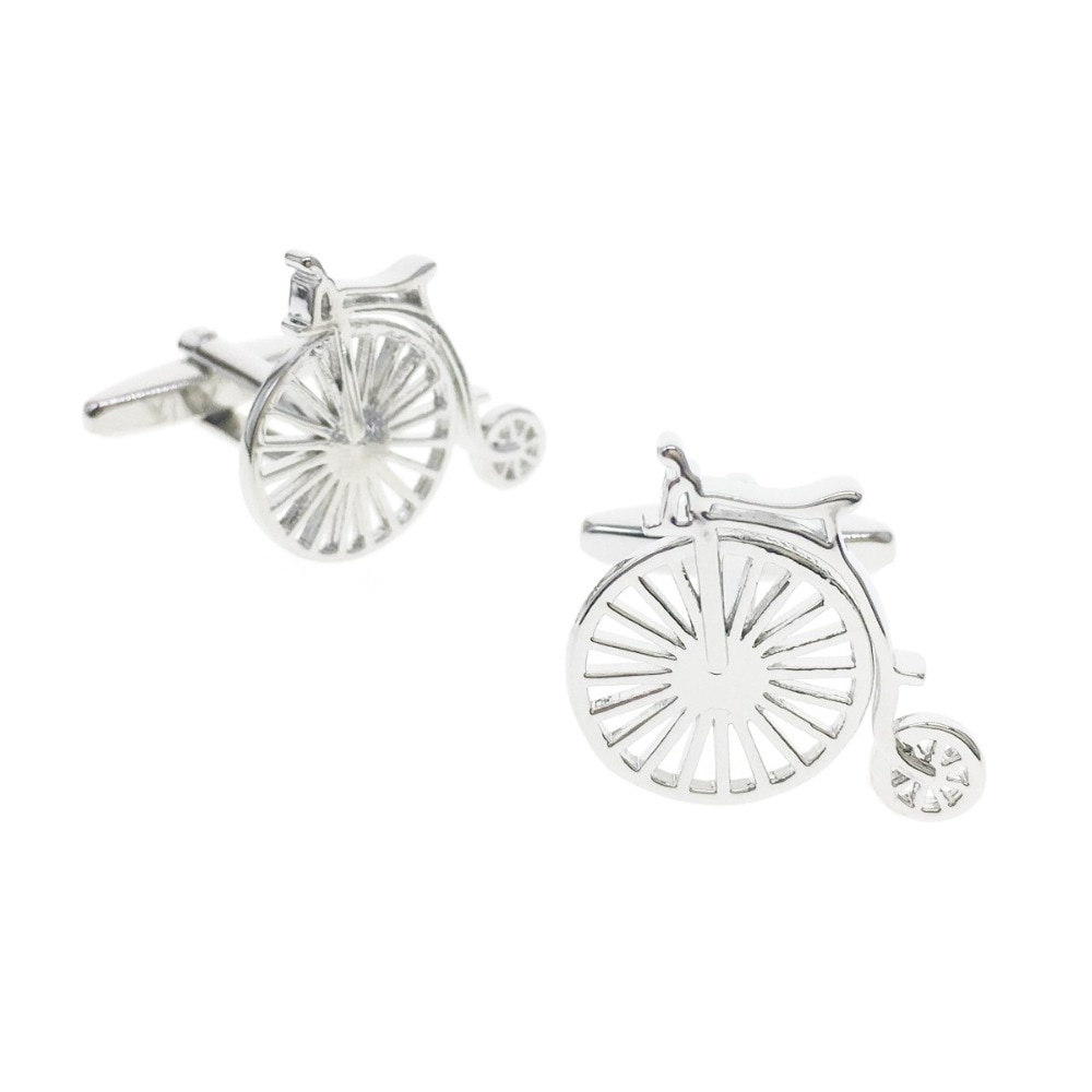 Manžetové knoflíčky Vysoké retro kolo 