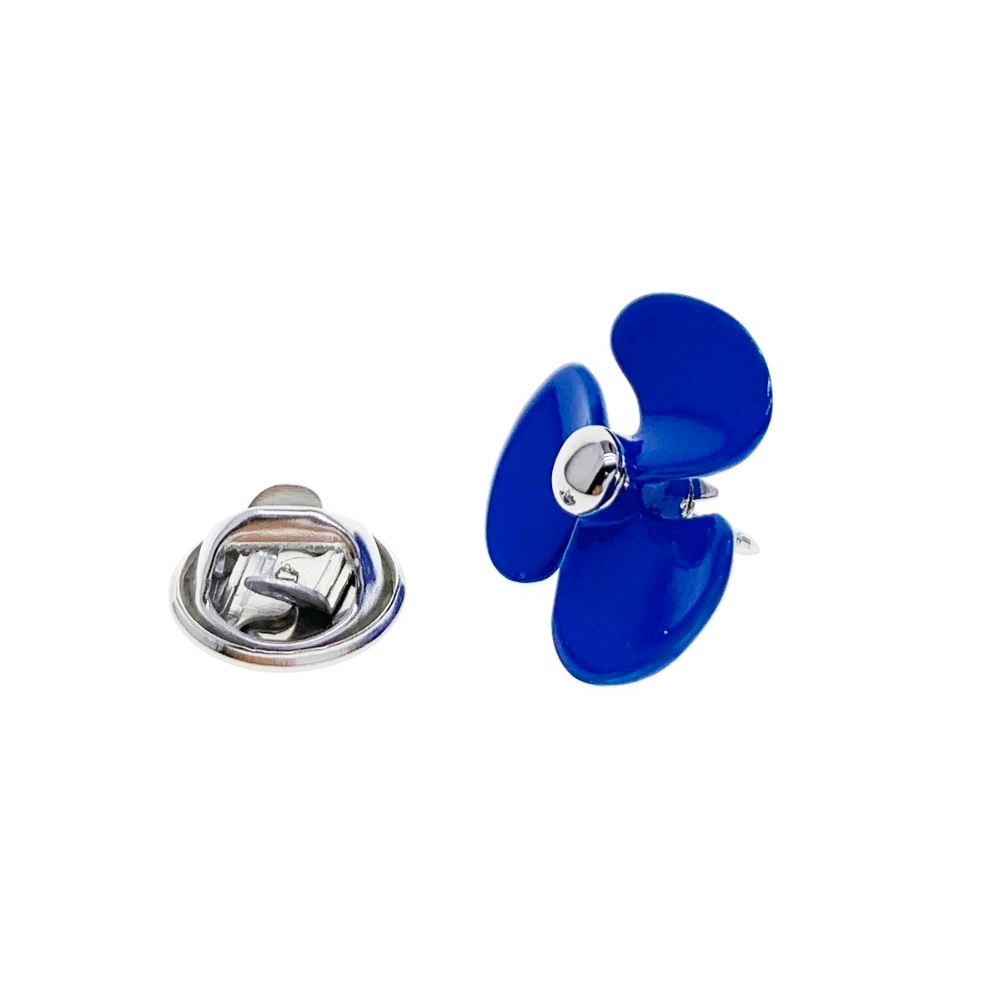 Brož do saka modrý Lodní šroub 