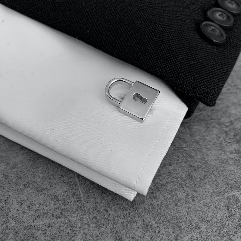 Manžetové knoflíčky Visací zámek 