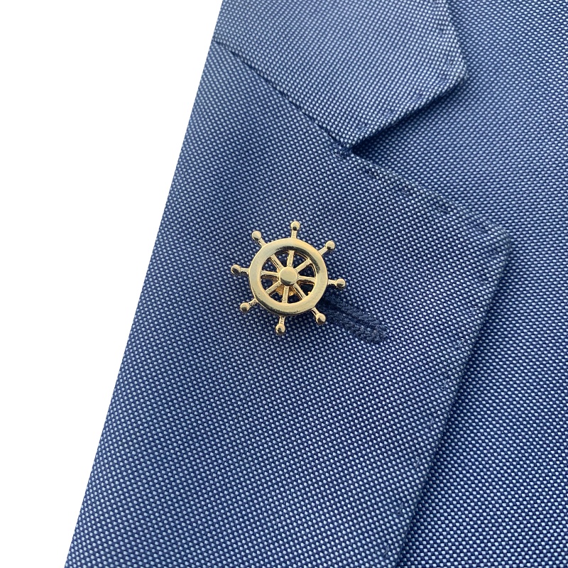 Brož Kormidlo zlaté 