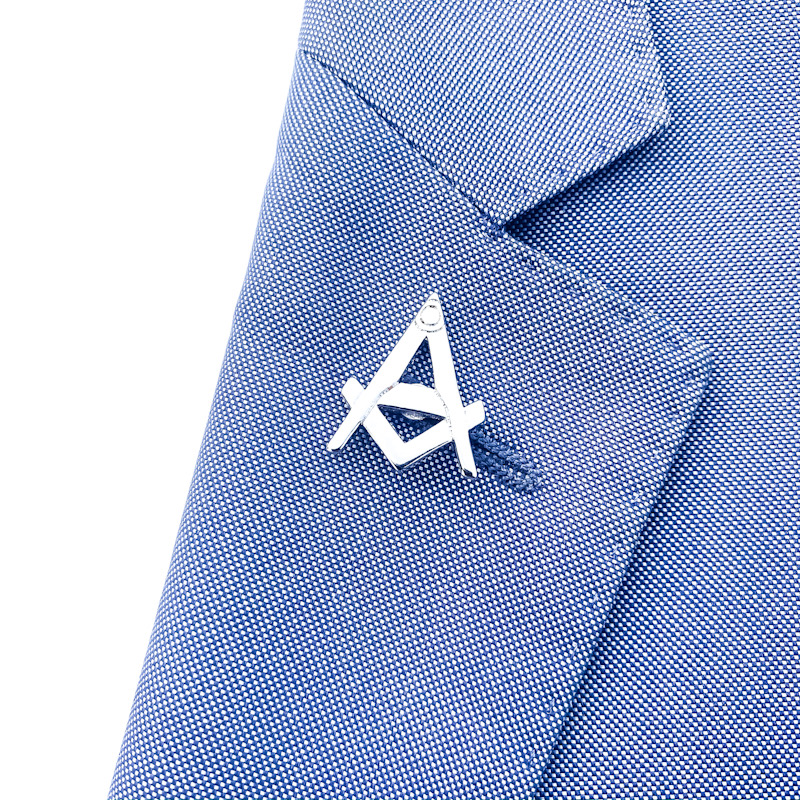 Brož Pravítko a kružítko 