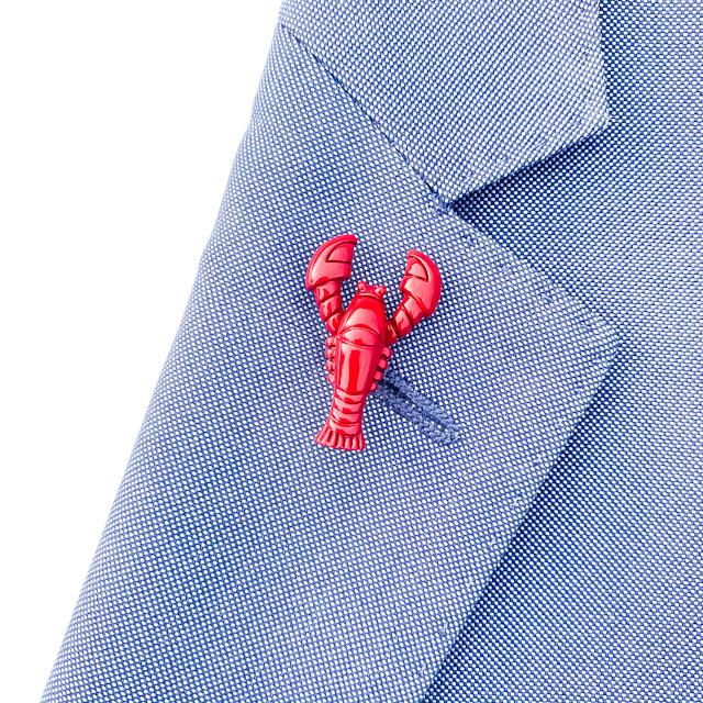 Brož Humr červený 