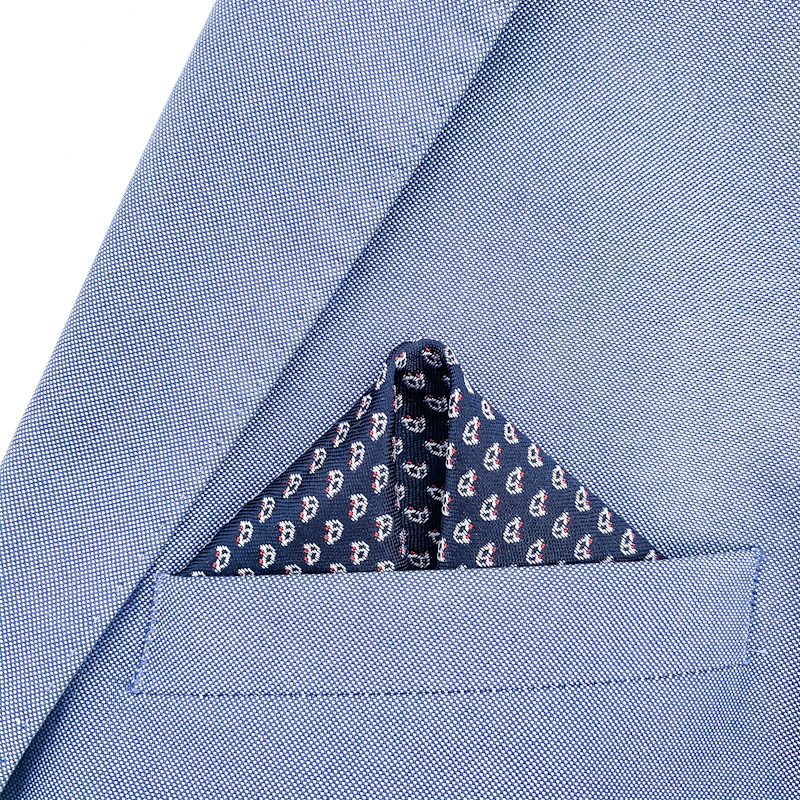 Modrý kapesník do saka Cars