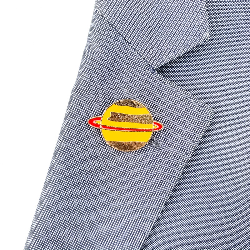 Brož Planeta Saturn 