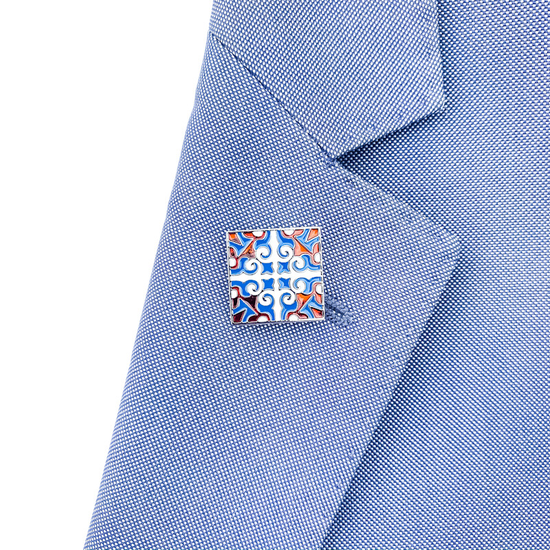 Brož Květinový ornament 