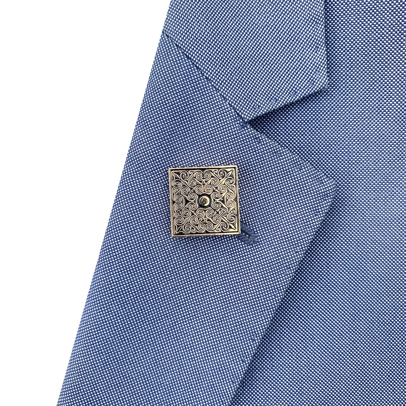 Brož Luxury Gold ornament 