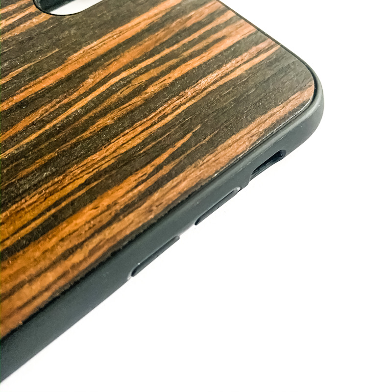 Dřevěný kryt Wood Rose pro Apple iPhone X/XS