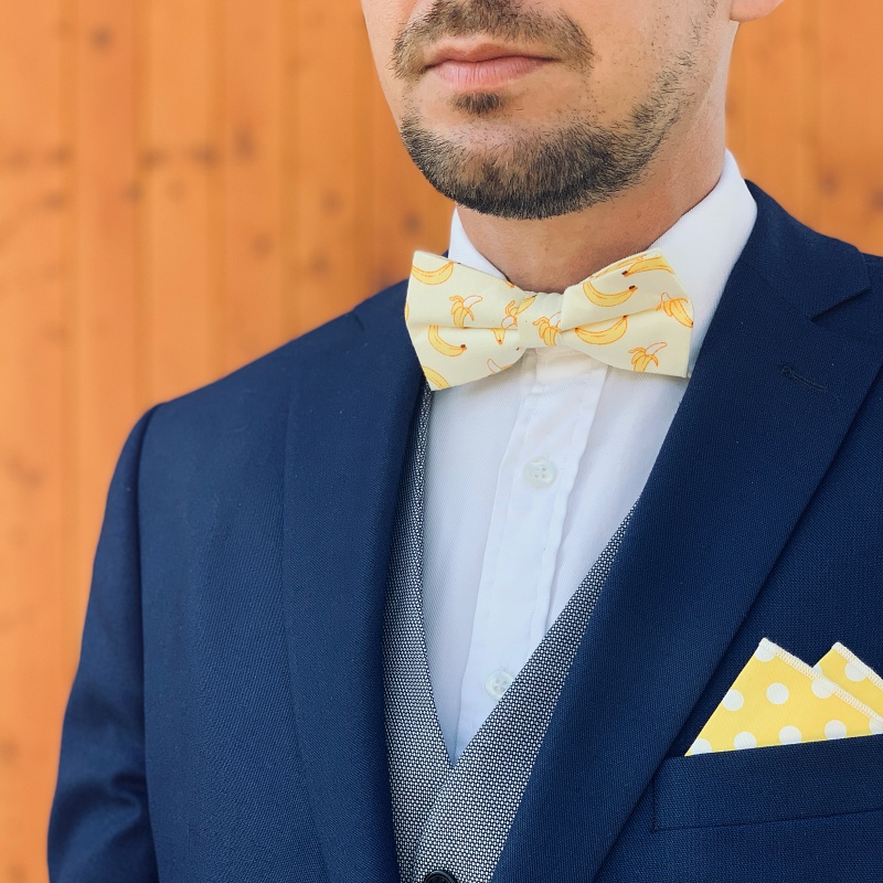 Pánský motýlek Banány