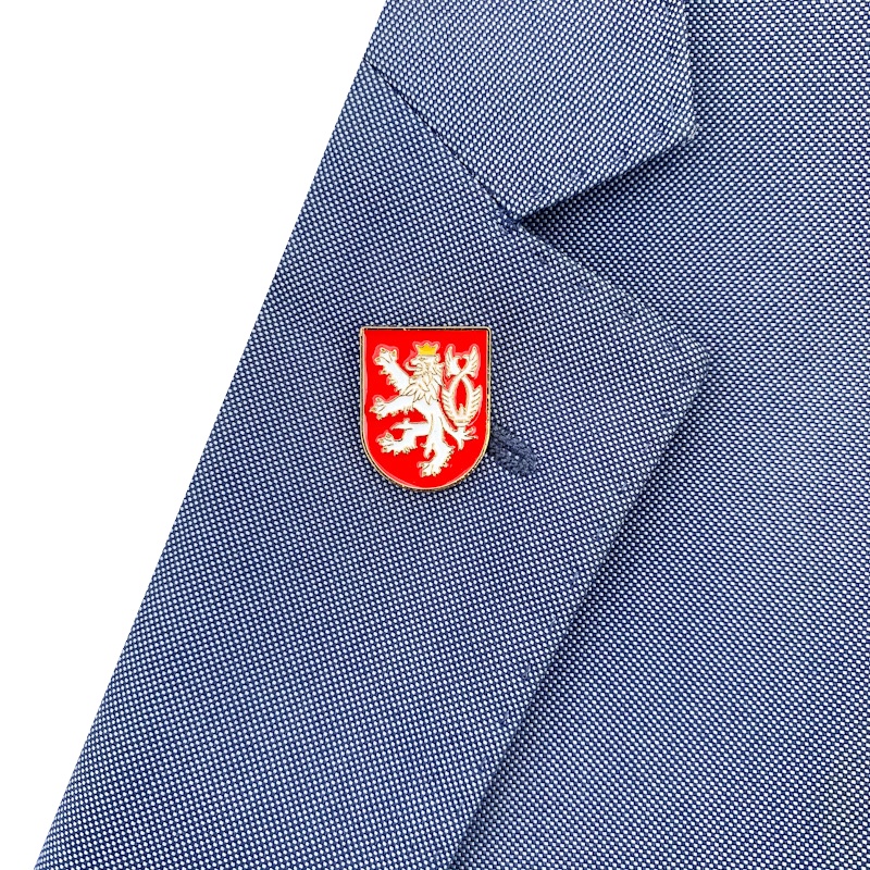 Zlatá brož Český lev 