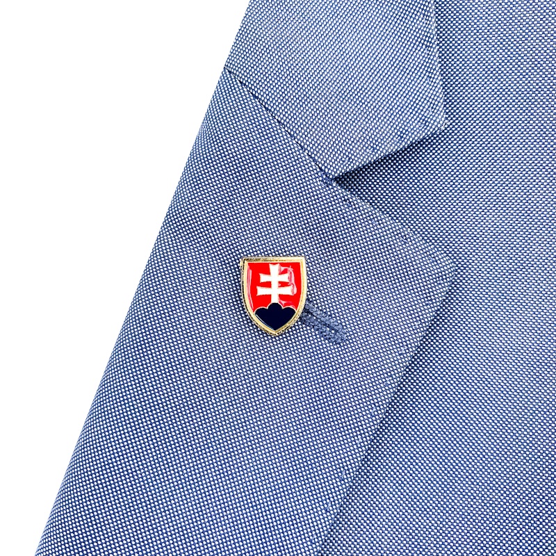 Zlatá brož Státní znak Slovenské republiky