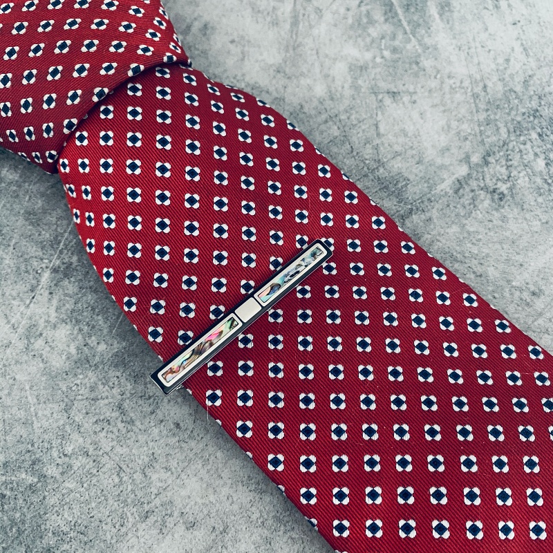 Stříbrná spona na kravatu Bumper I.  