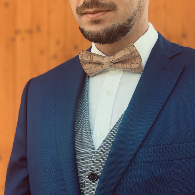 Pánský motýlek Korek Horizontal 