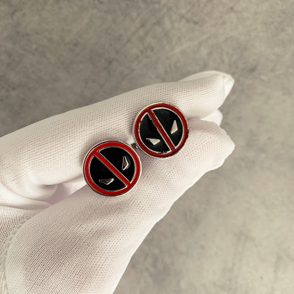 Manžetové knoflíčky Deadpool - II. jakost