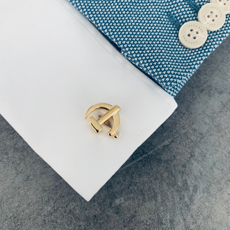 Manžetové knoflíčky Srp a kladivo