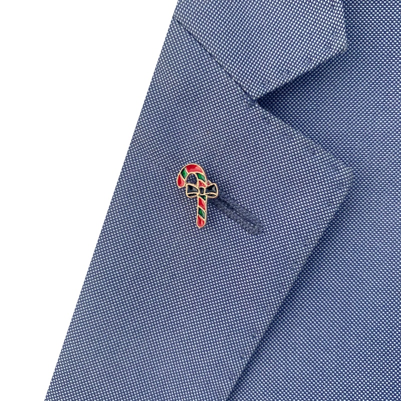 Vánoční brož Lízátko 