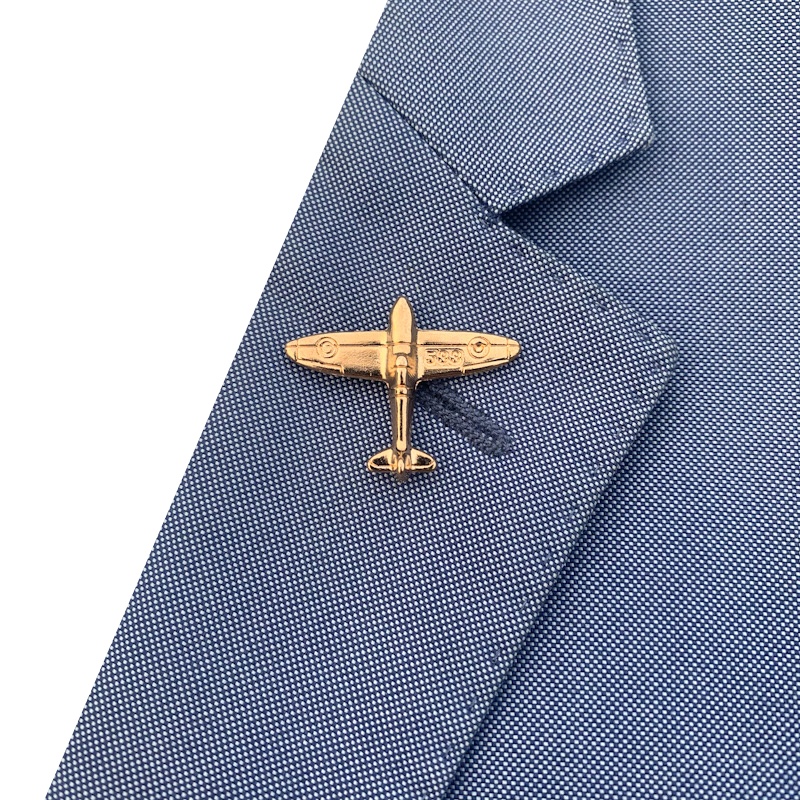 Zlatá brož Stíhačka Spitfire I. 