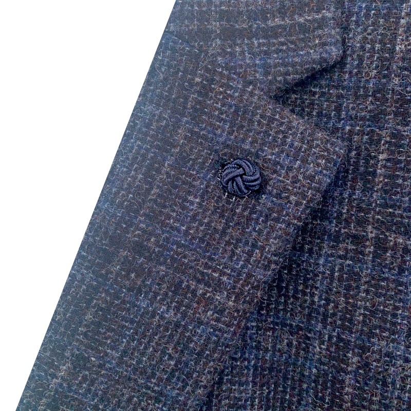 Tmavě modrá ozdoba klopy saka Ball 