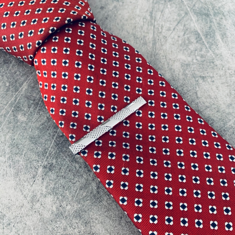 Spona na kravatu Stripe pattern 