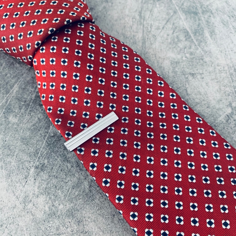 Spona na kravatu 2 stripes mini 