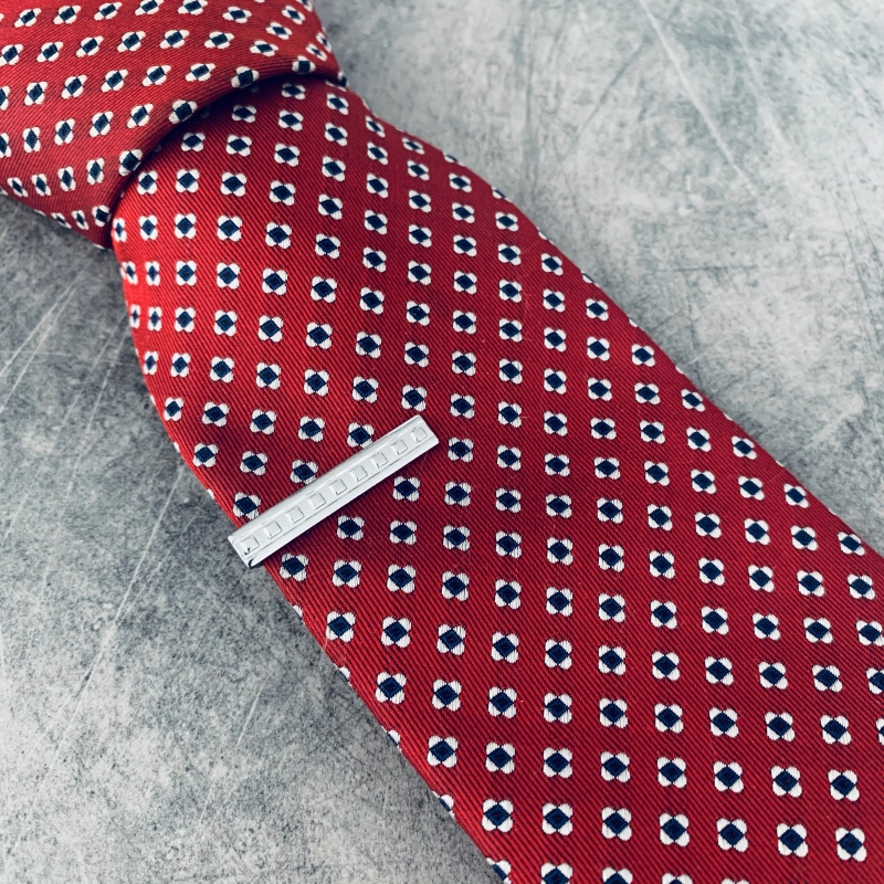 Spona na kravatu Square line mini 