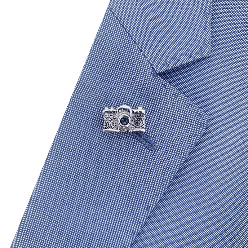 Brož Fotoaparát vintage 