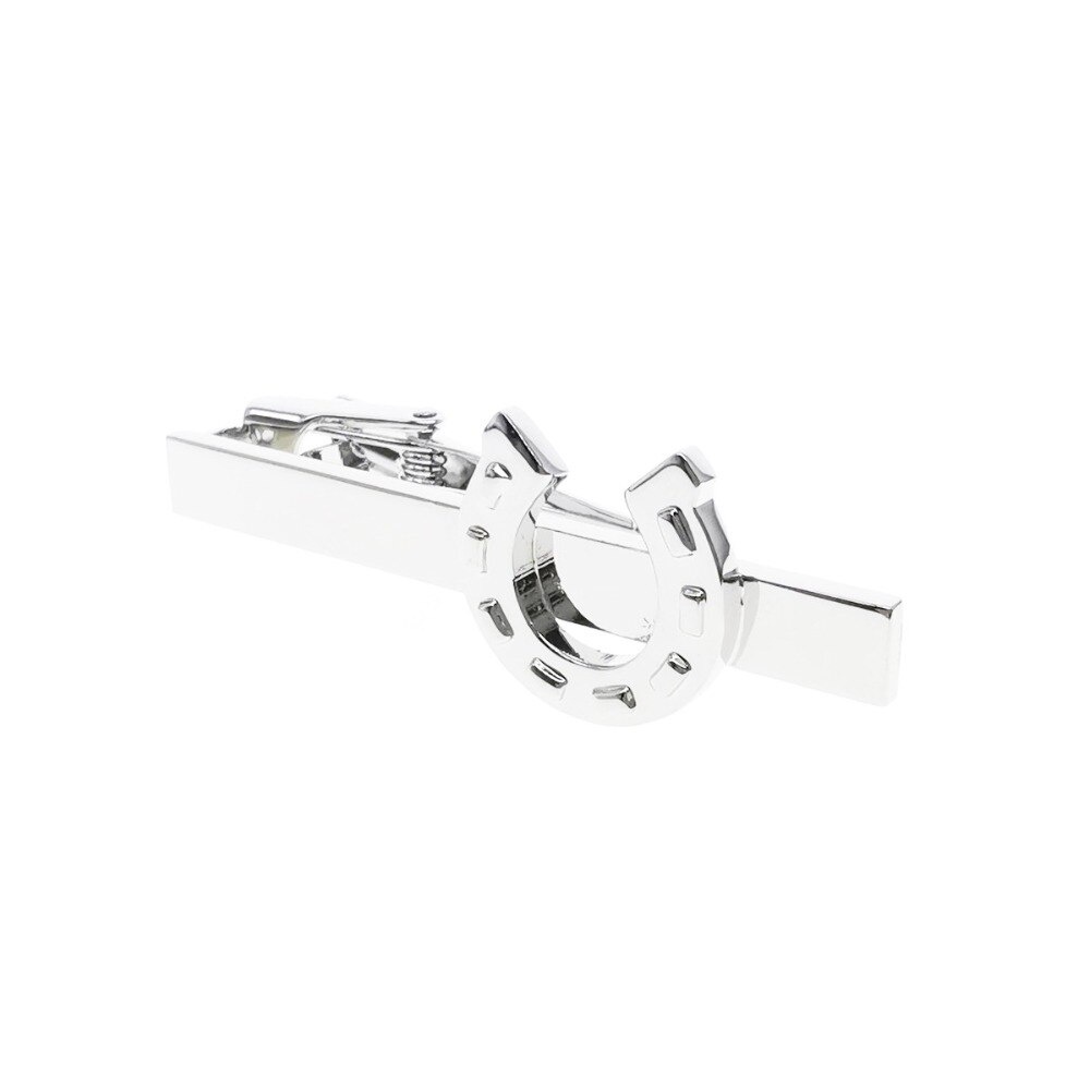 Stříbrná spona na kravatu Podkova 