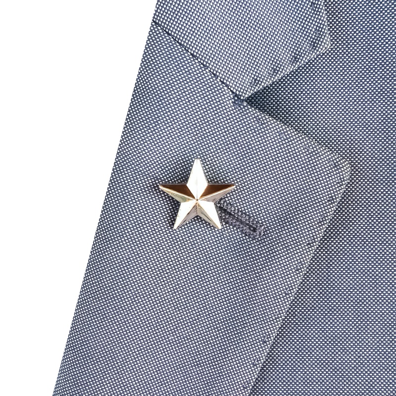 Stříbrná brož Hvězda 