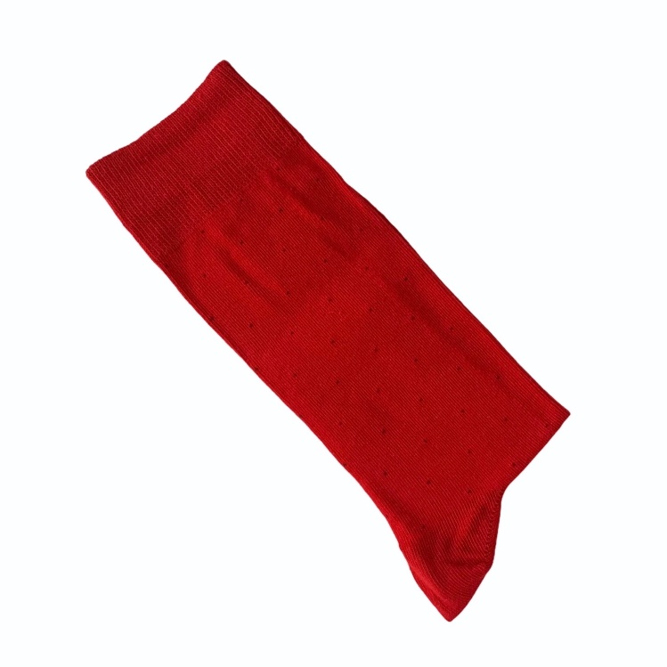 Červené ponožky Dots 