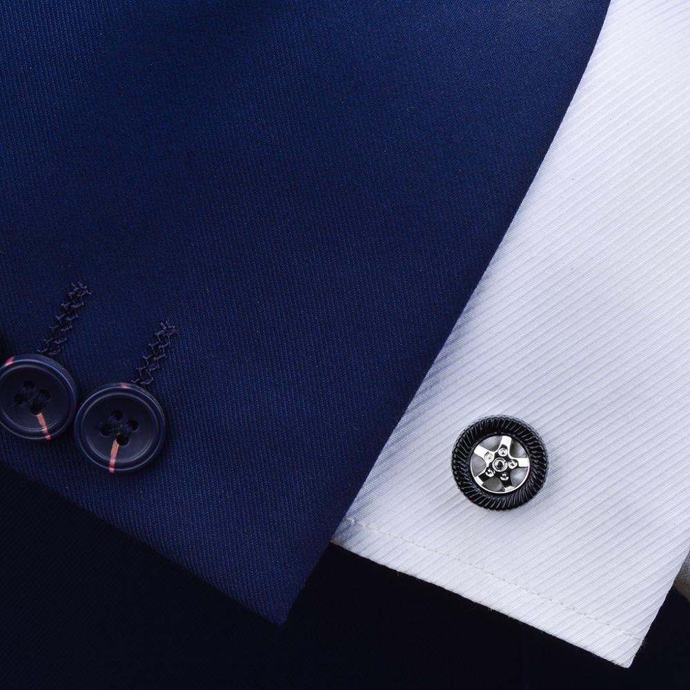 Manžetové knoflíčky Automobilová kola 