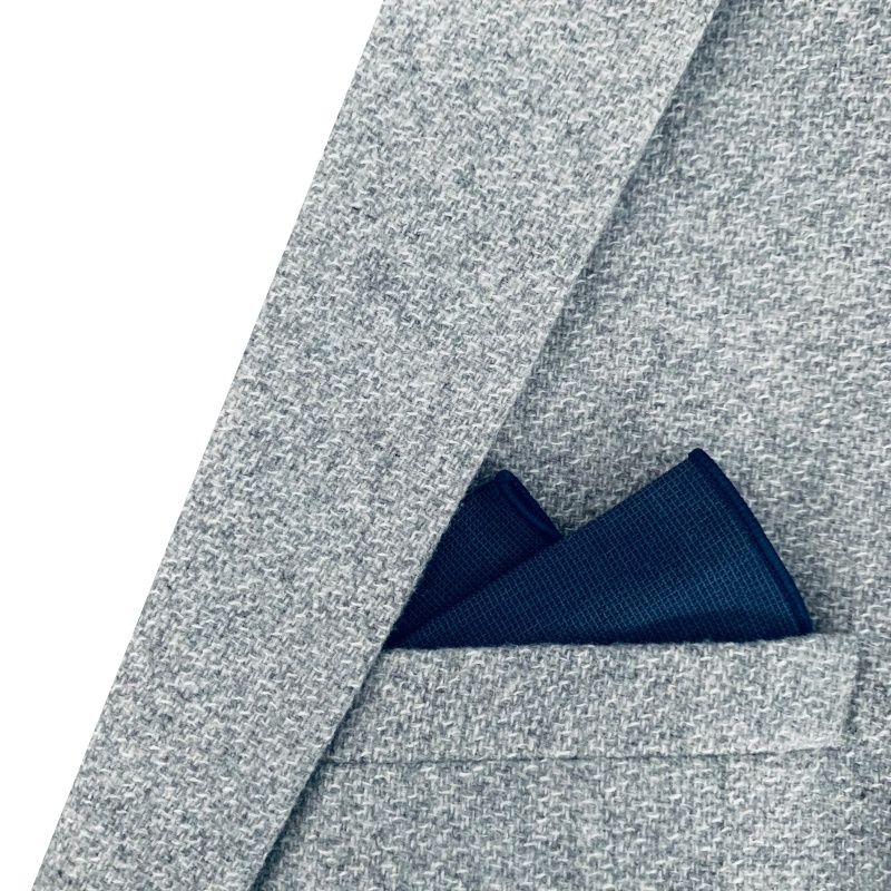 Tmavě modrý kapesník do saka Color Cotton 