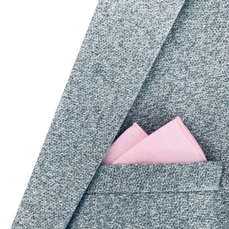 Růžový kapesník do saka Color Cotton 